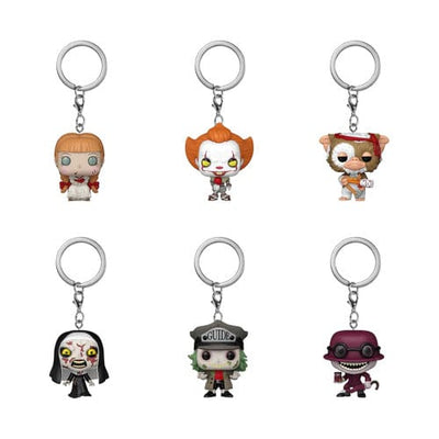Funko Horror POP! Portachiavi in Vinile 4 cm Espositore da Banco (12 pezzi)