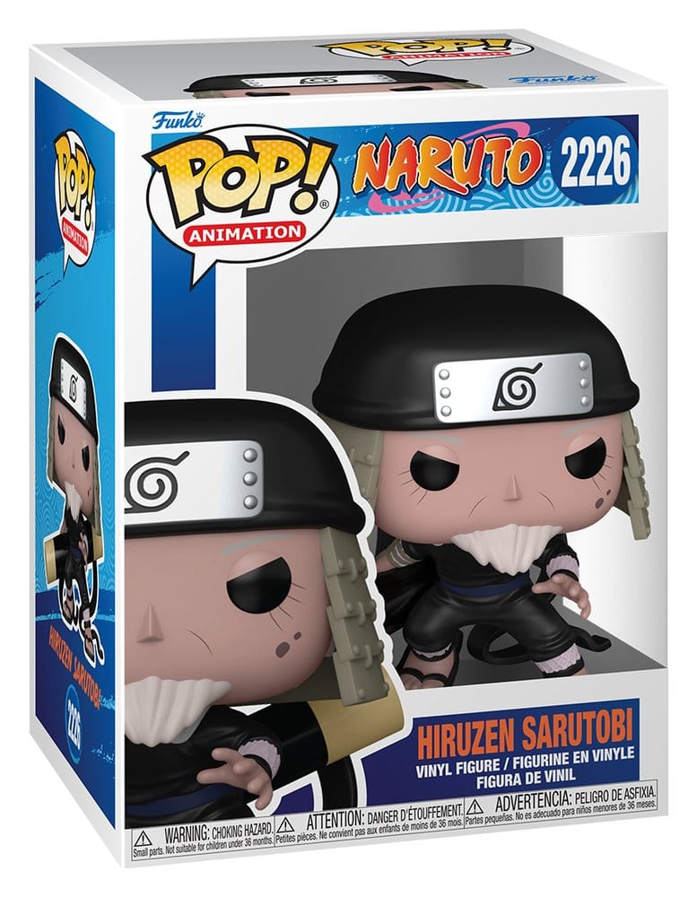 Funko POP! Animation Hiruzen - Naruto Classic, Figura in Vinile 9 cm