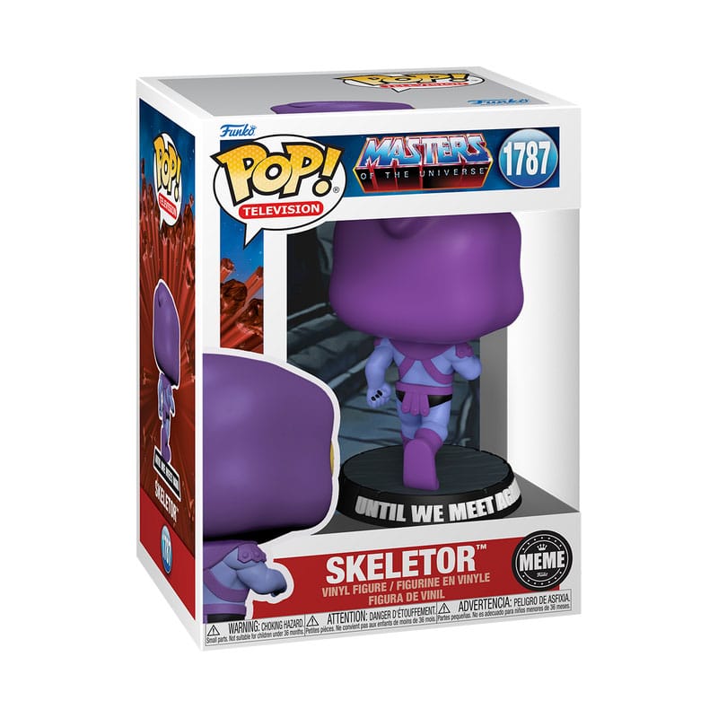 Masters of the Universe POP! Animation Figura in Vinile Meme - Skeletor Running Away 9 cm Funko
