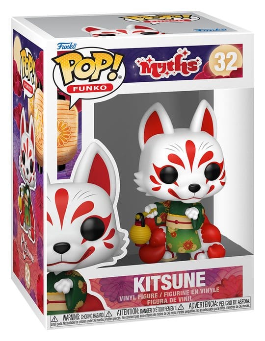Funko POP! Myths Kitsune figura in vinile 9 cm