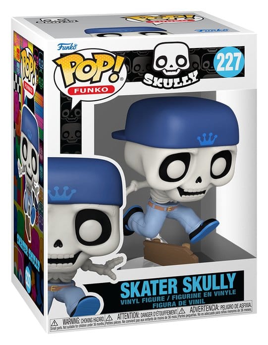 Funko Legacy POP! Icons Action Figure Skater Skully 9 cm