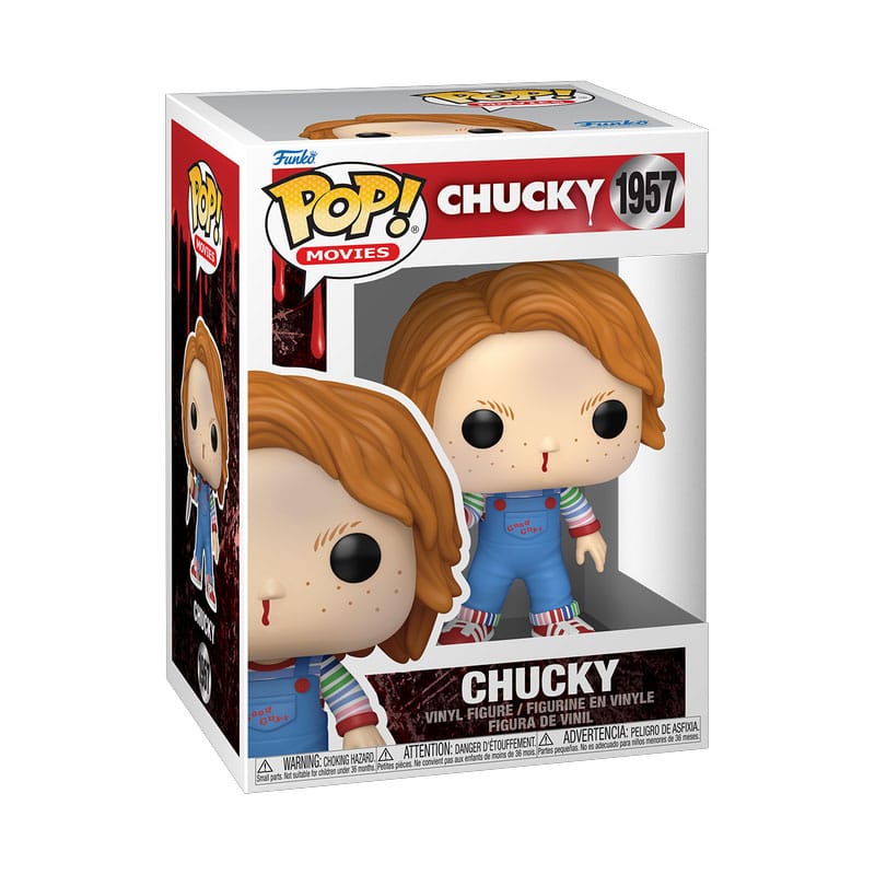 Chucky (Bloody Nose) POP! Figura in vinile Funko, 9 cm