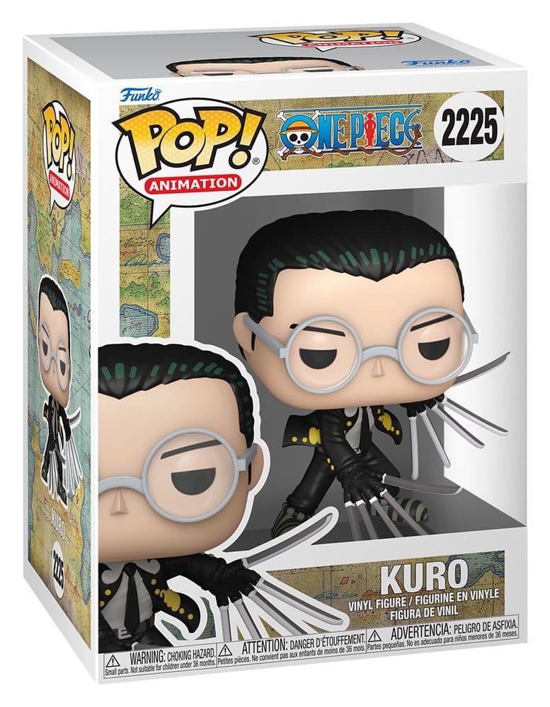 One Piece POP! Animation Figura in Vinile Kuro 9 cm - Funko