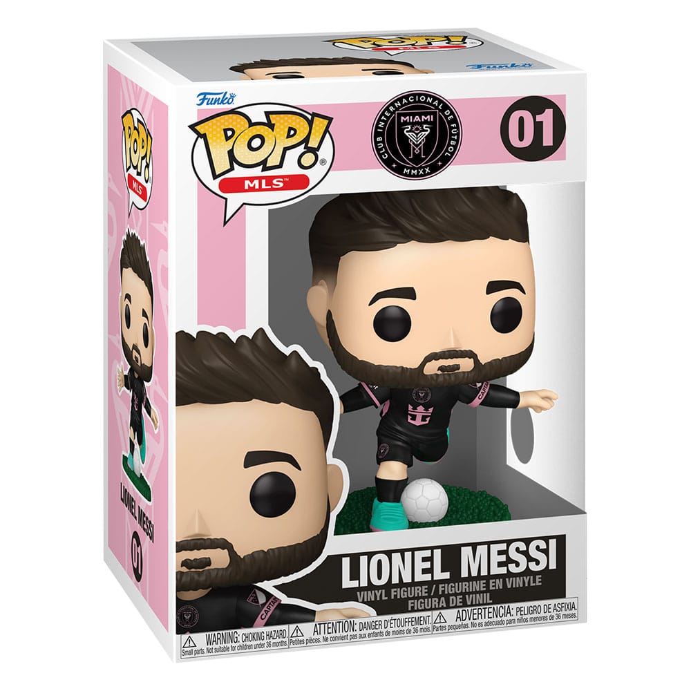 Funko POP! Sports Vinyl Figure Inter Miami - Lionel Messi (away) 9 cm