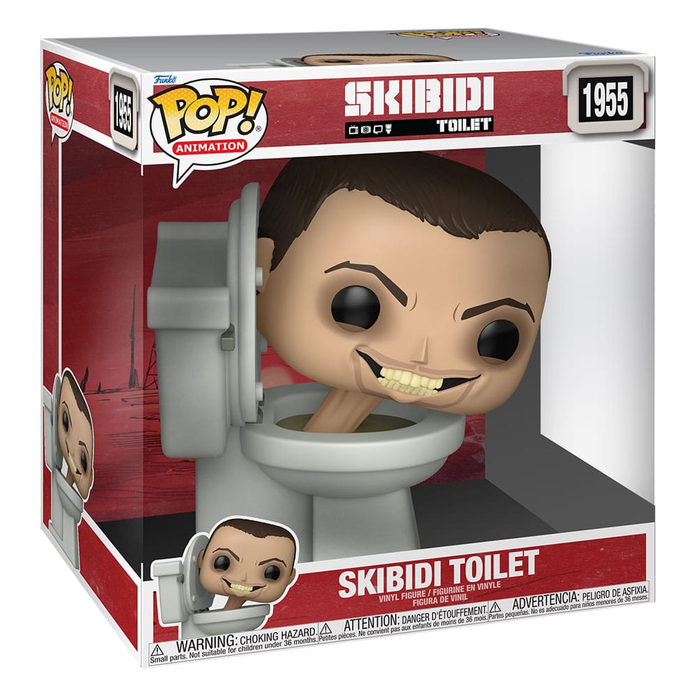 Skibidi Toilet Super Sized Jumbo POP! Vinyl Figure Funko 25 cm