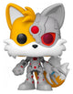 Funko POP! Heroes: DC x Sonic the Hedgehog - Tails nei panni di Cyborg, Figura in Vinile 9 cm