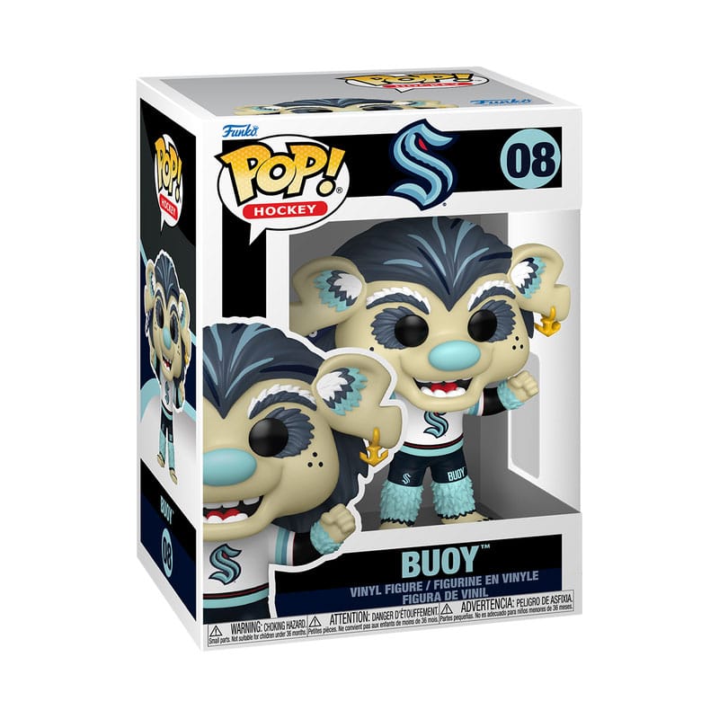 Funko POP! NHL Mascots: Kraken - Buoy, Figura in Vinile 9 cm