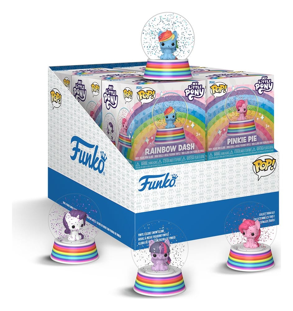 My Little Pony Mystery Minis Palle di Neve in Buste Cieche da 5 cm - Display da 12 Pezzi Funko