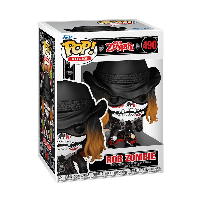 Rob Zombie POP! Rocks Figura in Vinile con Bandana 9 cm - Funko