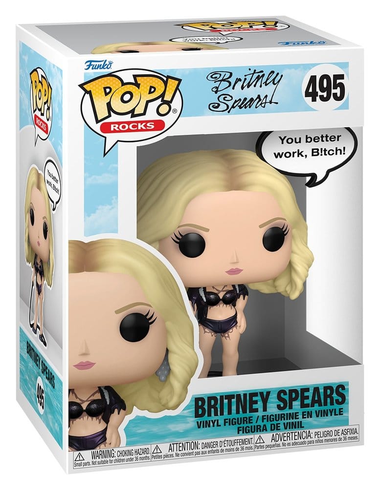 Britney Spears POP! Sayings Figura in Vinile You Better Work 9 cm - Funko