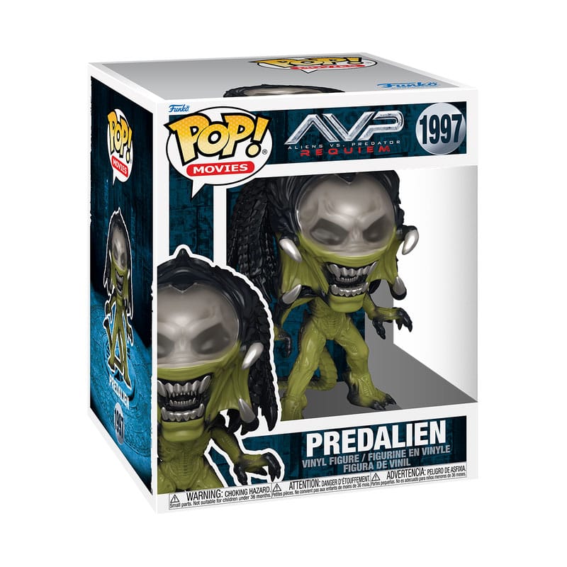 Funko POP! Movies Predator Super Sized - Figura in vinile Predalien 15 cm
