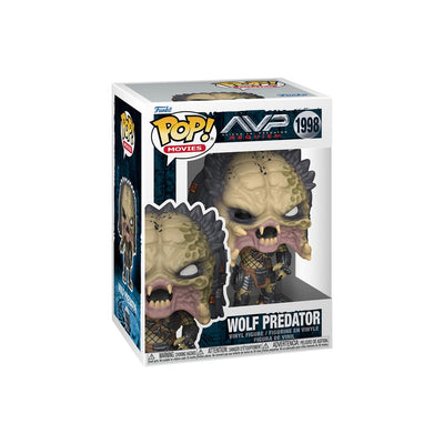 Funko POP! Predator Wolf Predator con Chase - Figura da Collezione 9 cm (Confezione da 6)