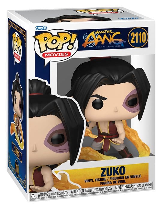 Aang - TLA Lost Realm POP! Animation Figure in Vinile Zuko 9 cm Funko
