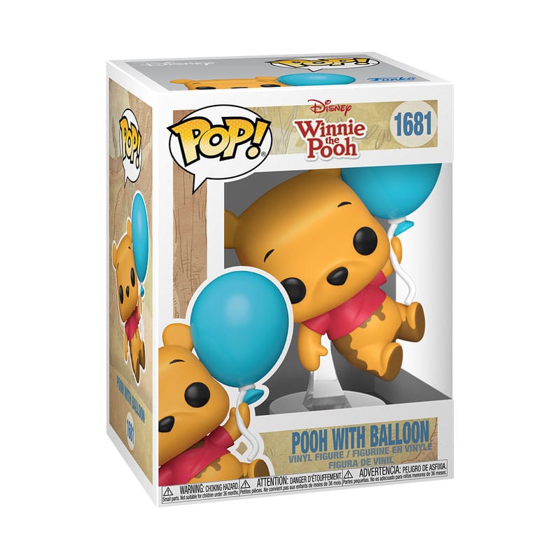Funko POP! Animation Winnie the Pooh con Palloncino - Figura in Vinile 9 cm