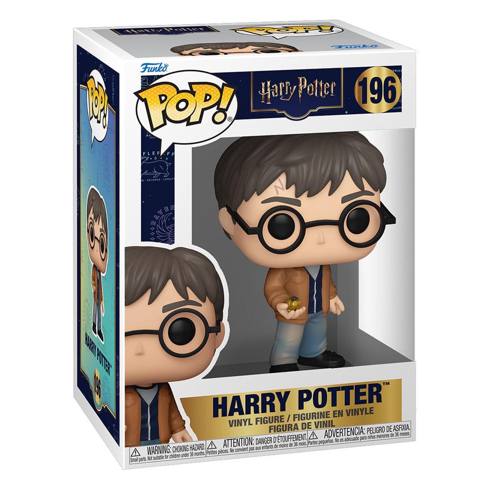 Harry Potter POP! Funko - Figura in vinile di Harry Potter con la Pietra della Resurrezione, 9 cm