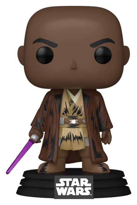 Star Wars: Mandalorian & Grogu - Mace Windu (Retro) Funko POP! Figura in vinile 9 cm