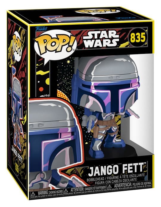 Funko POP! Star Wars: Mandalorian & Grogu - Jango Fett (Retro) 9 cm