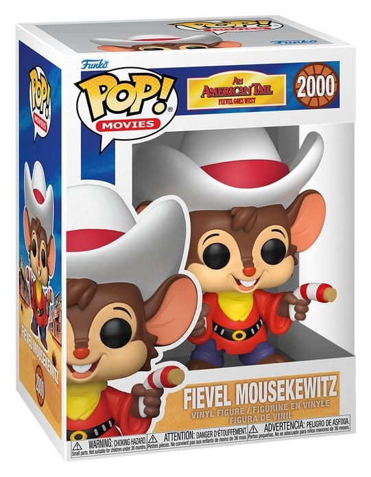 Funko POP! Fievel Mousekewitz - An American Tail: Fievel Goes West, figura in vinile 9 cm