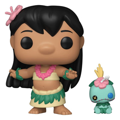 Lilo & Stitch POP! Figura in vinile Hula Lilo con Scrump 9 cm - Funko