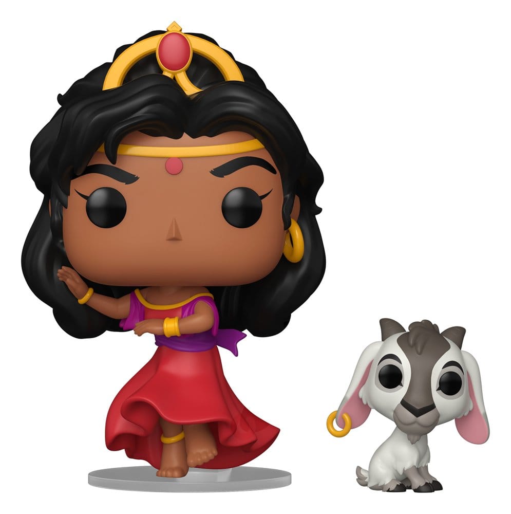 Funko POP! Il Gobbo di Notre Dame - Esmeralda & Djali Figura in Vinile 9 cm