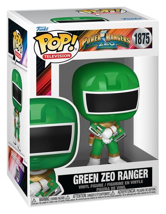 Power Rangers Zeo POP! Figura in Vinile Zeo Ranger Green 9 cm - Funko
