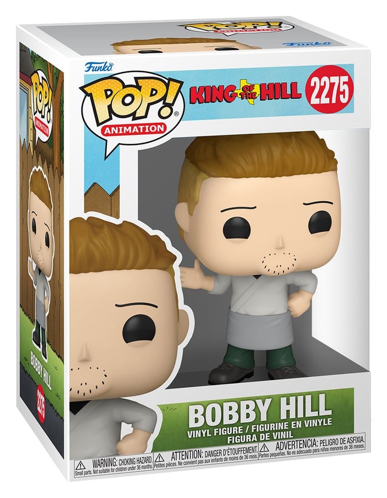 Funko POP! TV King of the Hill Bobby Hill (Robata Chane) Figura in Vinile 9 cm