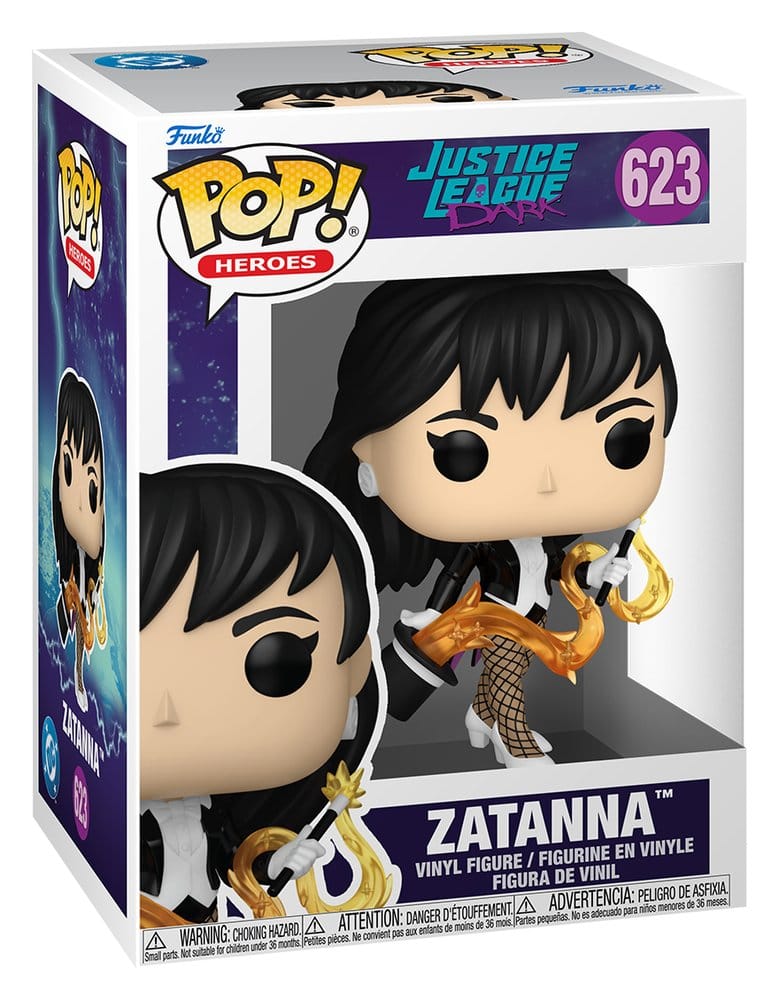 Funko POP! Heroes: Zatanna - Justice League Dark, Figura in Vinile 9 cm