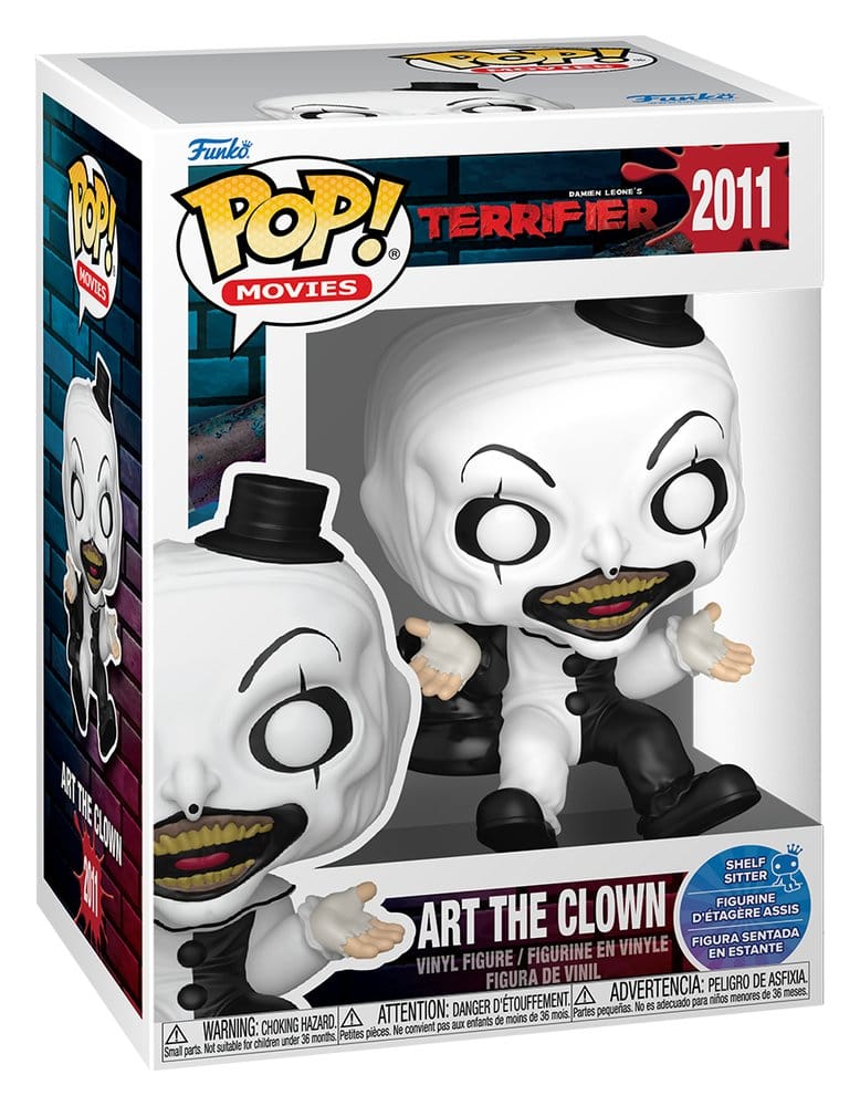Terrifier POP! Movies Figura in Vinile Art the Clown (Horror Sitters) 9 cm - Funko