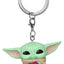 Star Wars: The Mandalorian and Grogu Pocket POP! Portachiavi in Vinile 4 cm Grogu con Popcorn – Espositore da 12 – Funko