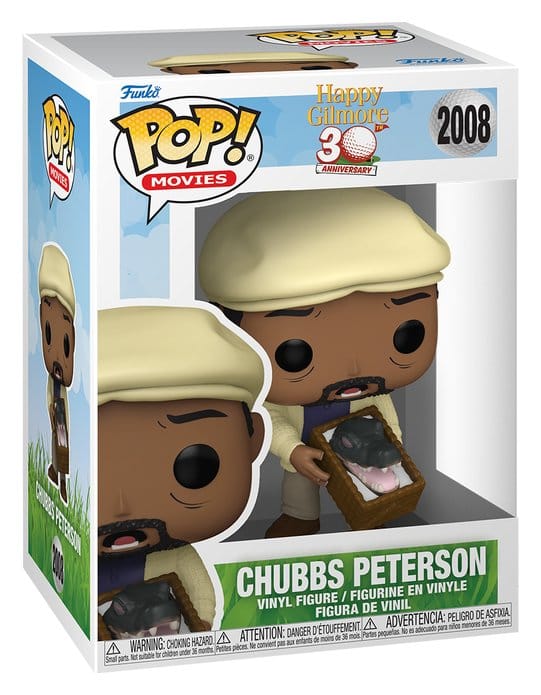 Funko POP! Movies Happy Gilmore 2 – Chubbs Peterson, figura in vinile 9 cm