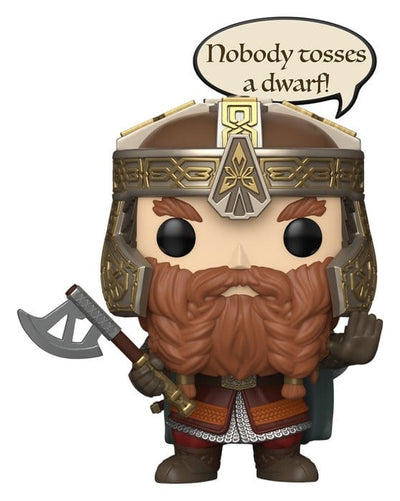Funko POP! Il Signore degli Anelli - Gimli, figurina in vinile 9 cm