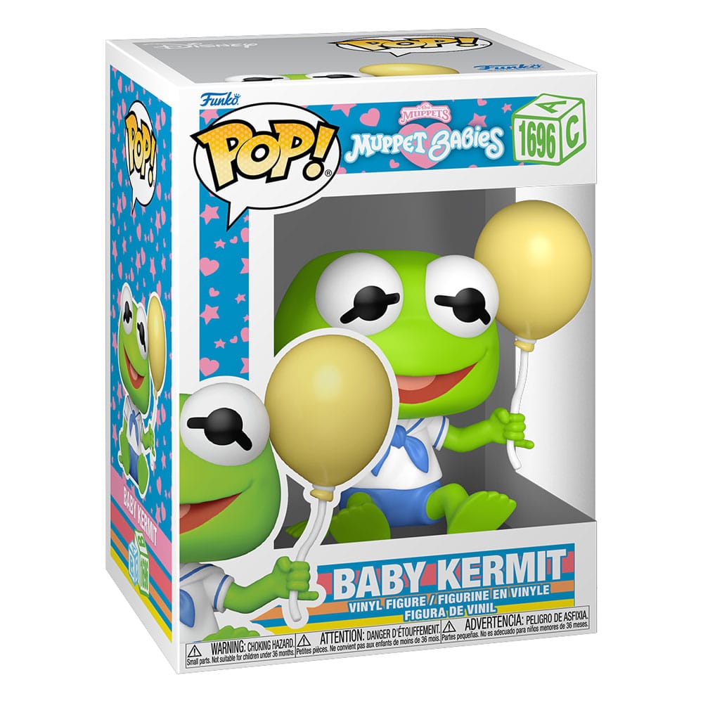 Funko POP! Muppet Babies Baby Kermit – Figura in Vinile 9 cm