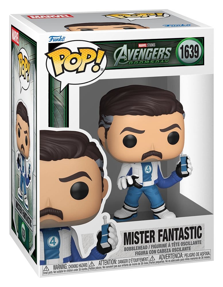 Action Figure POP! Mr Fantastic Marvel Avengers: Doomsday Funko 9 cm