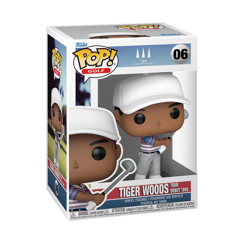 Tiger Woods POP! Figura in vinile Tour Debut 1992 9 cm - Funko