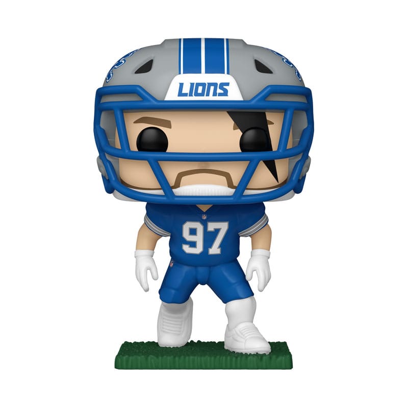 Funko POP! NFL Legends Aidan Hutchinson (Home) Detroit Lions - Figura in vinile da collezione 9 cm