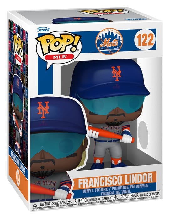 Funko POP! Figura in vinile MLB - Francisco Lindor (Mets) 9 cm