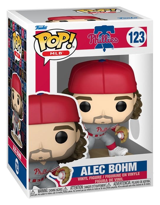 Funko POP! MLB: Alec Bohm (Philadelphia Phillies) - Figura in Vinile 9 cm