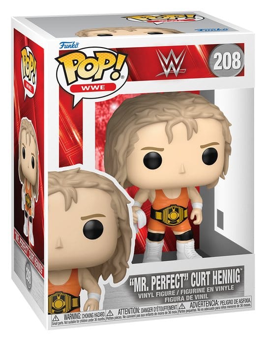 Funko POP! WWE Curt Hennig (Mr. Perfect) – Figura in vinile 9 cm