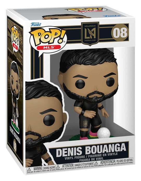 Denis Bouanga POP! Figura in vinile - Los Angeles FC MLS - Funko 9 cm