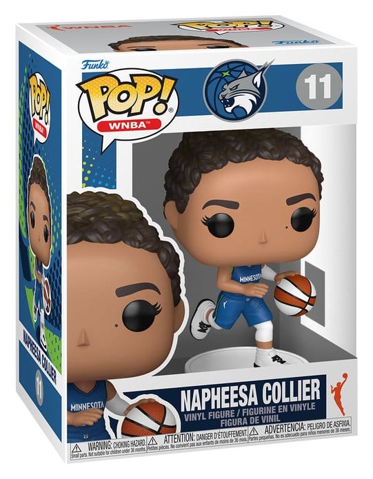 Funko POP! WNBA Legends: Napheesa Collier (Minnesota Lynx) - Figura in vinile 9 cm