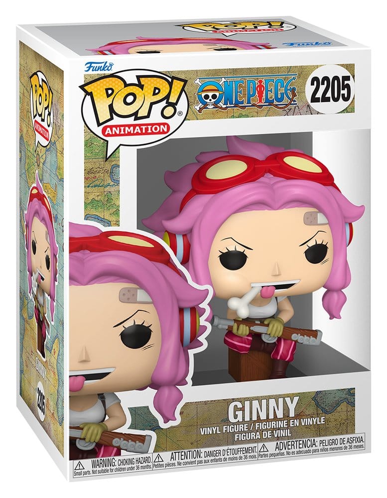 One Piece POP! Animation Figura in Vinile Ginny 9 cm - Funko