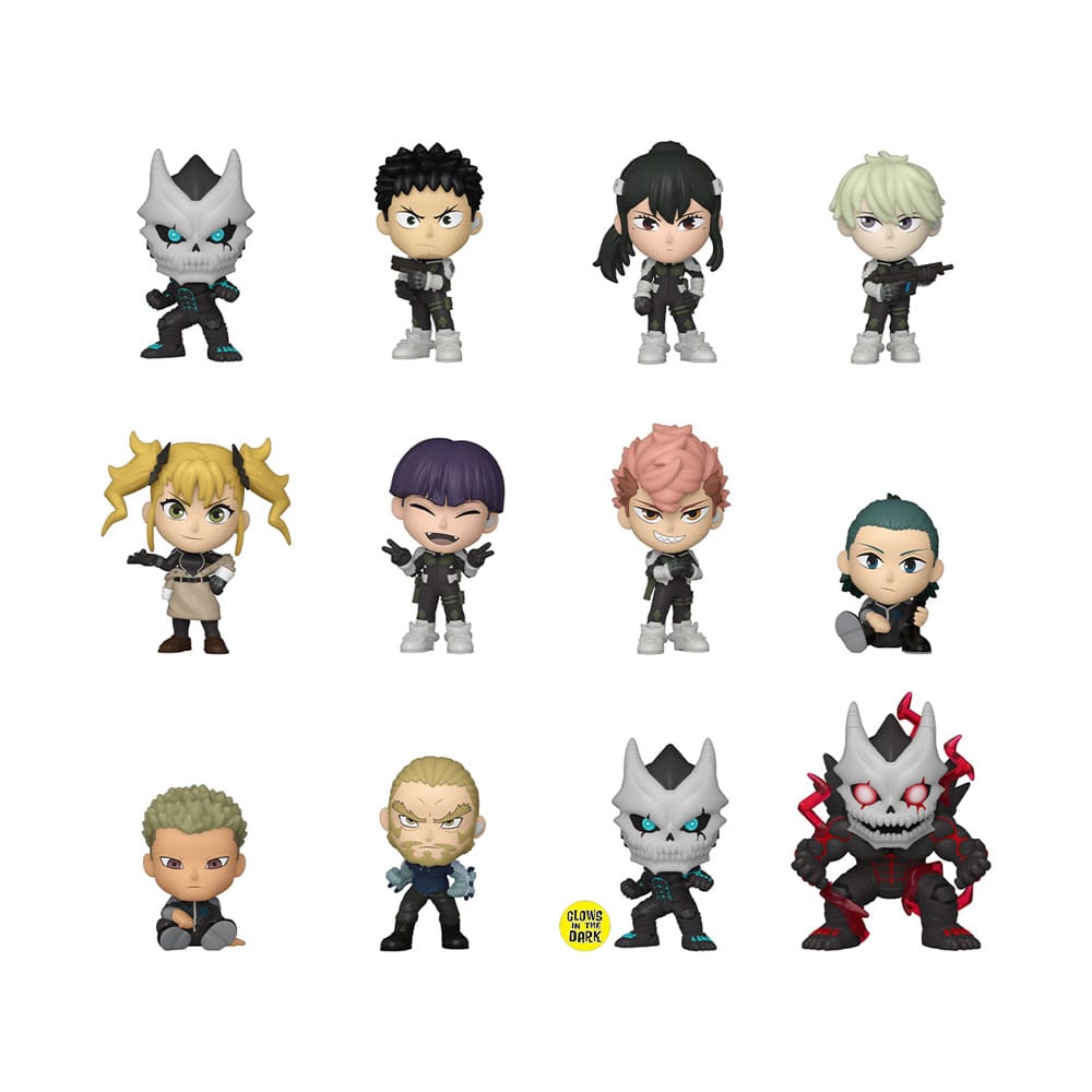 Kaiju No. 8 Mini Figure in Vinile 5 cm, Display da 12 Pezzi - Funko