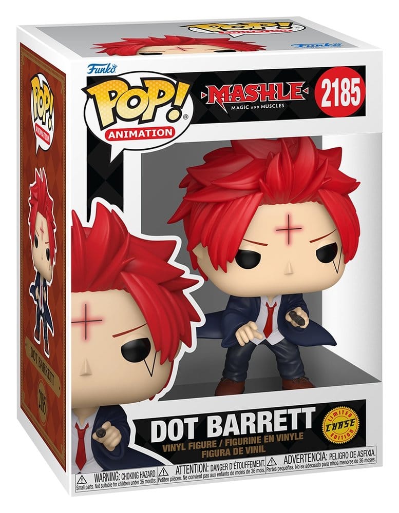 Mashle POP! Animation Figura in Vinile Dot Barrett con Chase 9 cm - Funko (Confezione da 6)