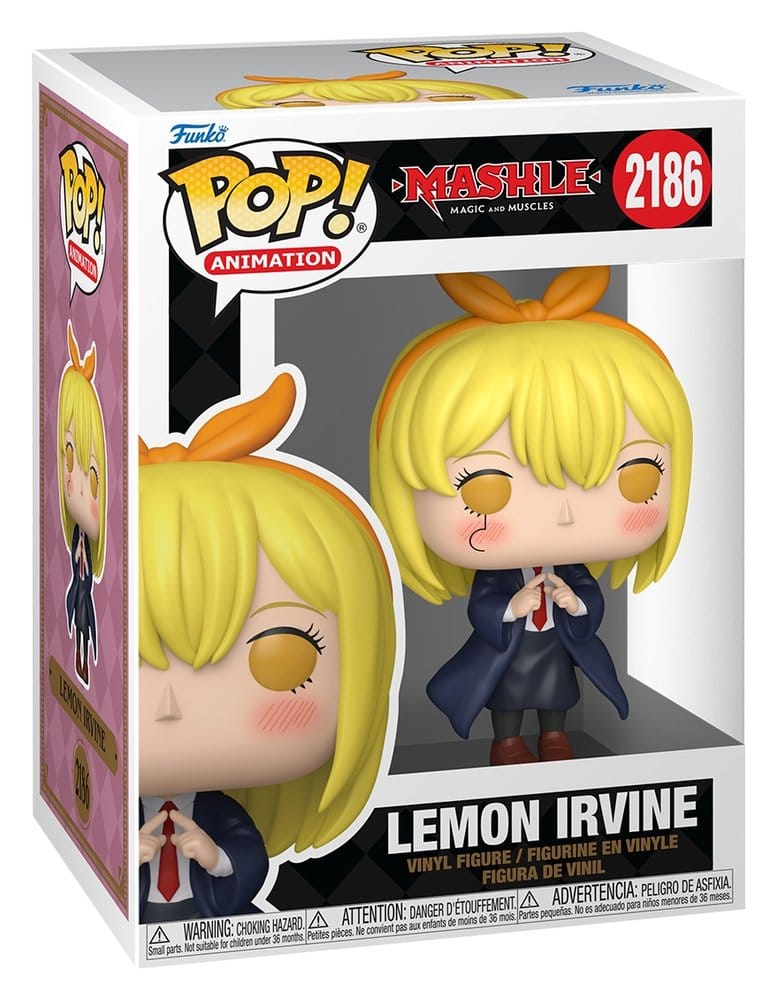 Mashle POP! Animation Figura in Vinile Lemon Irvine 9 cm - Funko