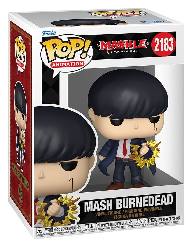 Mashle POP! Animation Figura in Vinile Mash Burnedead 9 cm Funko