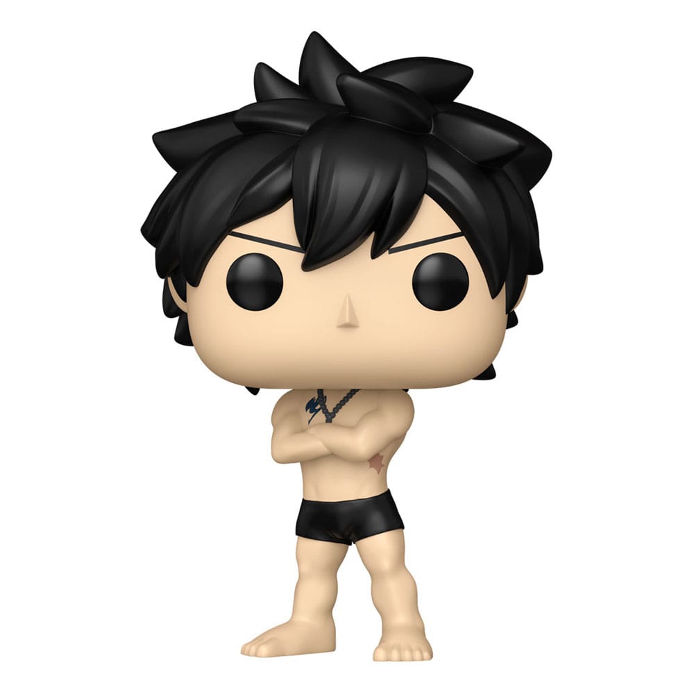 Fairy Tail 100 Year Quest POP! Animation Figure in Vinile Gray con Variante Chase 9 cm, Set da 6 Funko