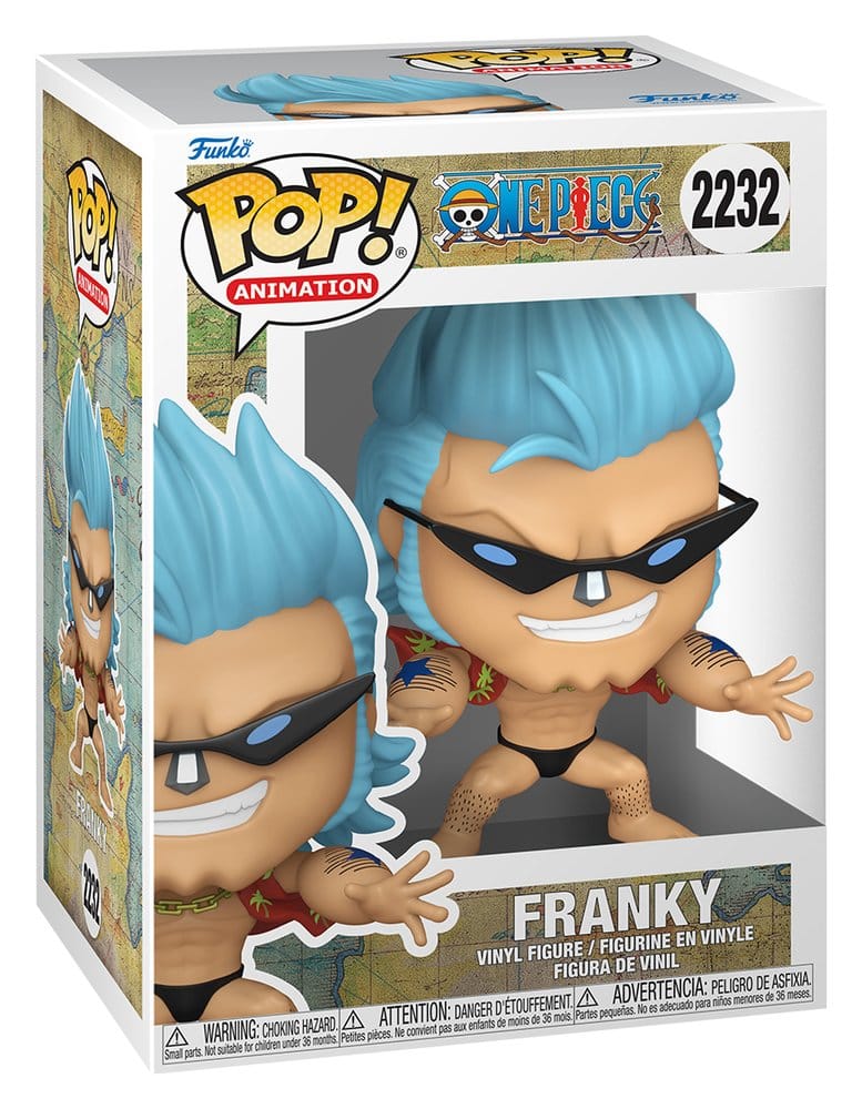 One Piece POP! Animation Figura in Vinile Franky (Refresh) 9 cm - Funko