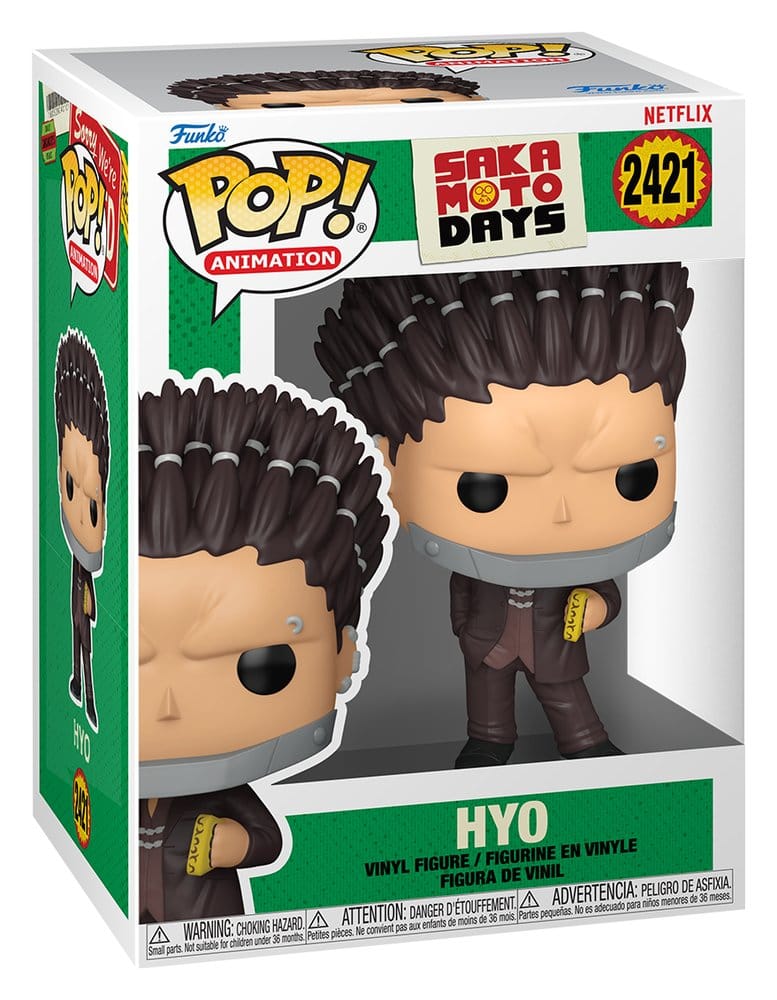 Sakamoto Days POP! Animation Figura in Vinile Hyo 9 cm - Funko