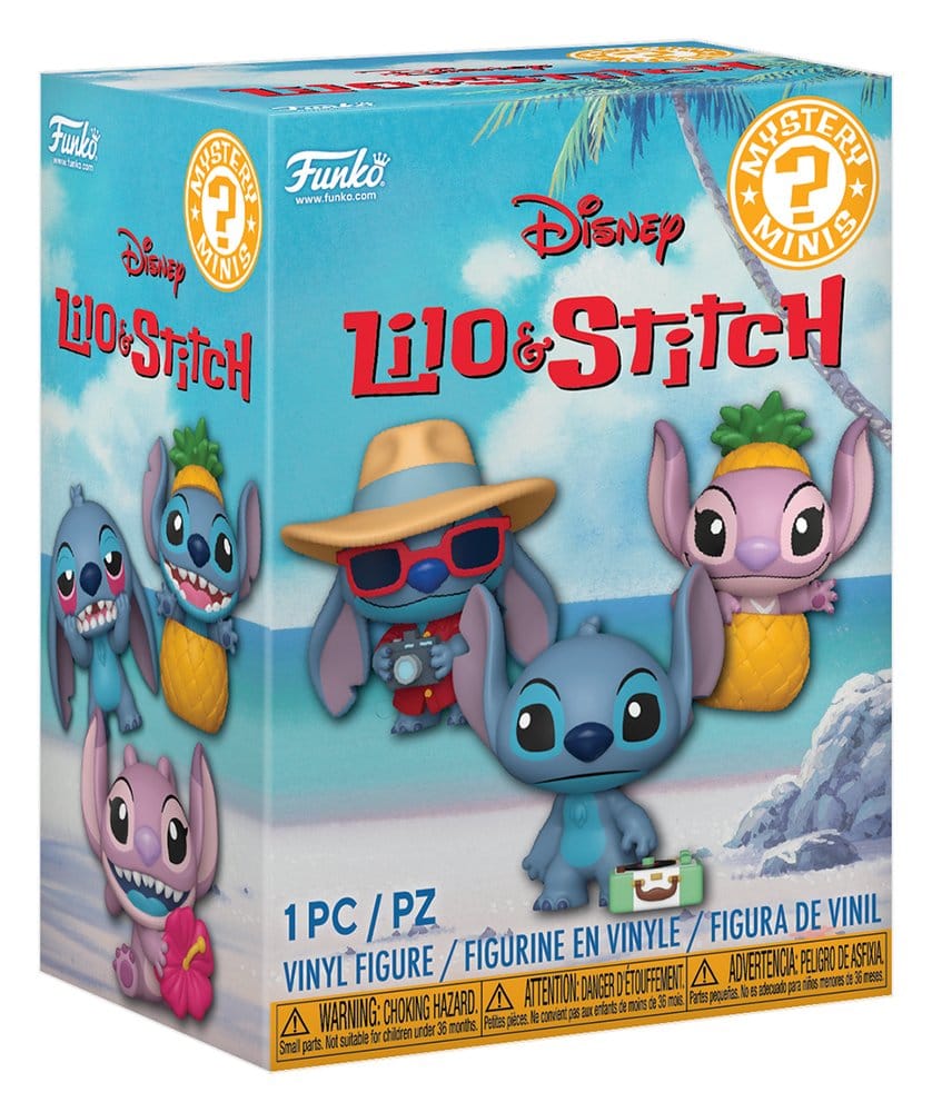 Lilo & Stitch Mini Figure in Vinile 5 cm - Display da 12 Confezioni Sorpresa Funko