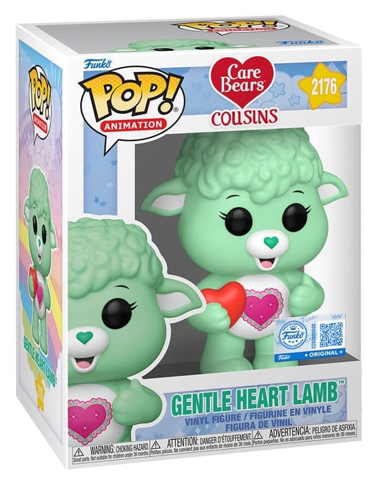 Care Bears POP! Animation - Gentle Heart Lamb - Funko - Figura in vinile 9 cm